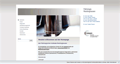 Desktop Screenshot of pathologie-re.de